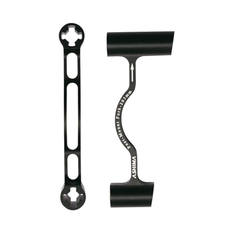 Ashima Adattatore Freno a disco anteriore 203mm post mount